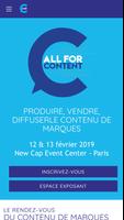 All For Content 2019 Affiche