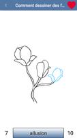 Comment dessiner des fleurs capture d'écran 2