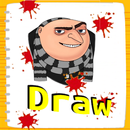 How To Drawing Cartoon Charact APK