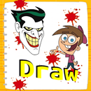 Learn Draw cartoon characters APK