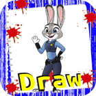 Tutorial Drawing Cartoon Chara simgesi