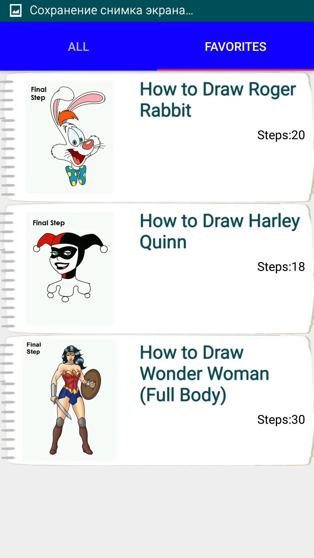 Tutorial Drawing Cartoon Characters for Android - APK Download
