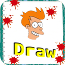 Dibujando personajes de dibujo APK