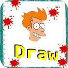 Drawing Lessons Cartoon Charac ícone