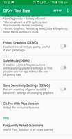 GFX+ Tool capture d'écran 2