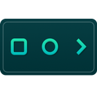 navigation bar - navbar slideshow icône