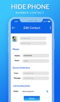 برنامه‌نما Hide Phone Number Contacts عکس از صفحه