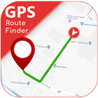 Itinéraire GPS: Cartes, navigation et itinéraires icône