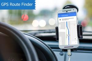 Itinéraire GPS: Cartes, navigation et itinéraires Affiche