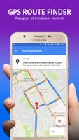 Itinéraire GPS: Cartes, navigation et itinéraires capture d'écran 1