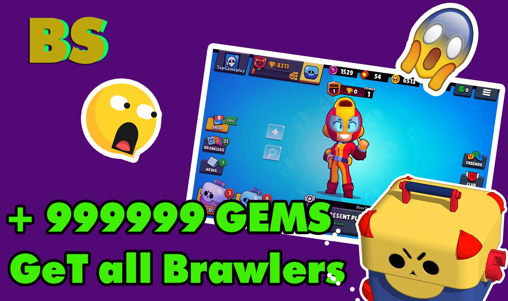 Box Spin Opener For Brawl Stars Gems And Brawlers For Android Apk Download - brawl stars new character spinner