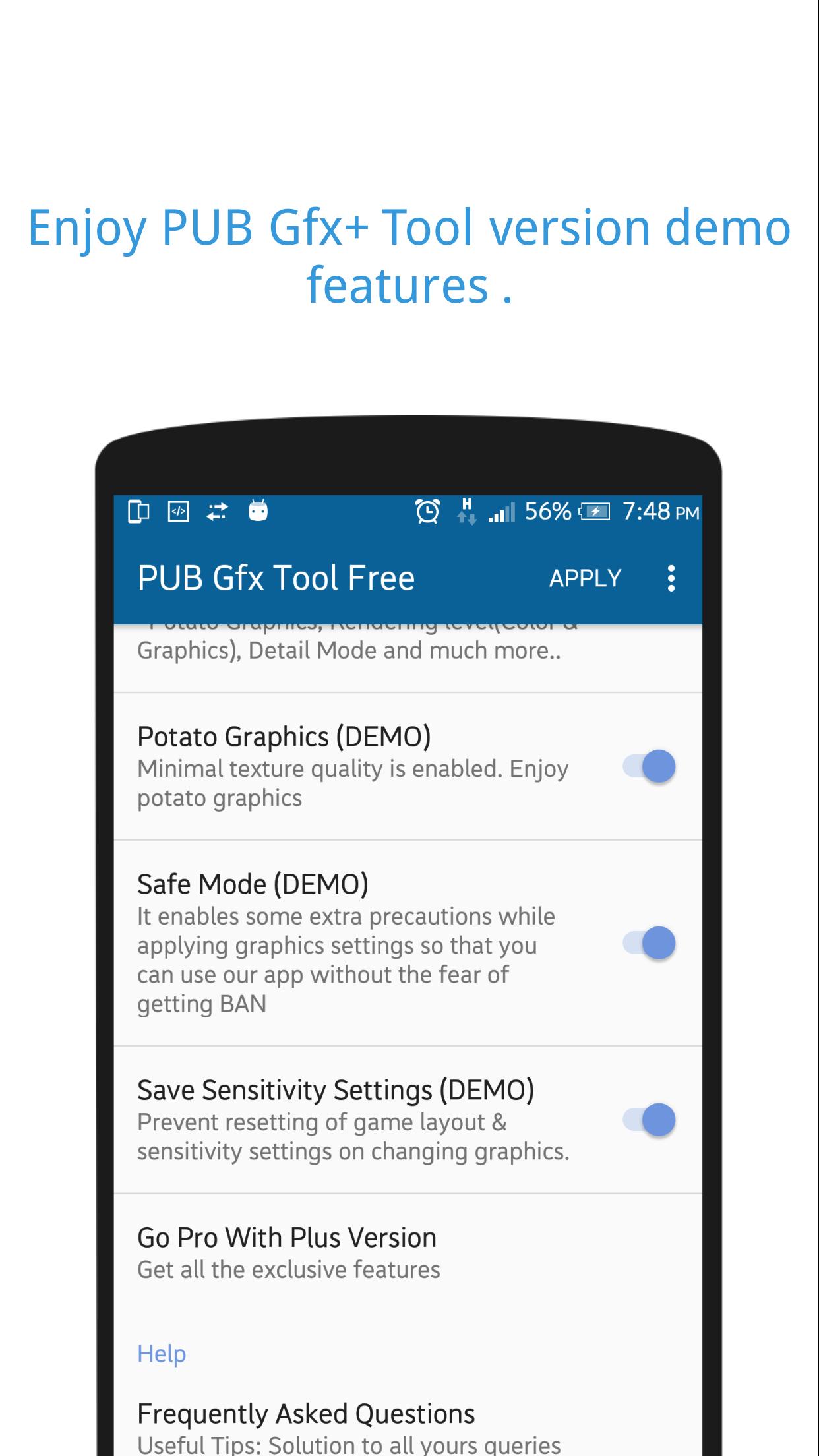 PUB Gfx Tool FreeðŸ”§ for PUBG mobile for Android - APK Download - 