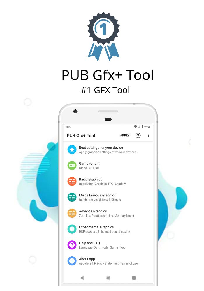 PUB Gfx+ ToolðŸ”§:#1 GFX Tool(with advance settings) for Android - APK  Download - 