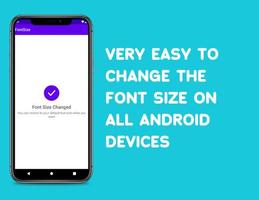 Increase Font Size 🔎  MAKE YOUR TEXT BIG स्क्रीनशॉट 1