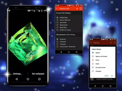 Screenshot 7 for Amazing Cube Live Wallpaper