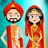 Indian wedding dress up makeup