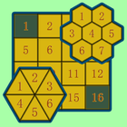 15 Puzzle Polygon icône