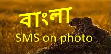 bangla sms on photo