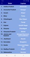 Indian States And Capital 截图 1