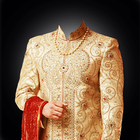 Indian Sherwani Photo Suit-icoon