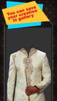 Indian Sherwani Photo Suit ภาพหน้าจอ 2