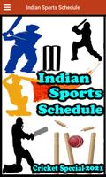 Indian Sports Schedule Affiche