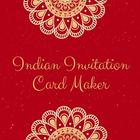 Indian wedding card maker icon