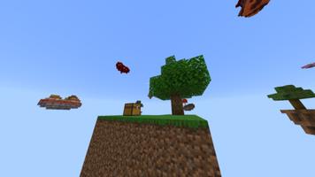 Extreme Skyblock Map MCPE Affiche