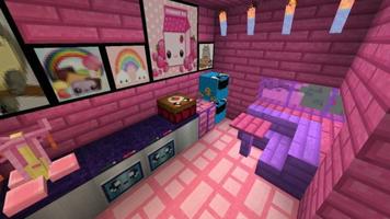 Pink Mansion MCPE capture d'écran 1