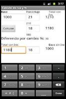 Calculadora de Iva y Base स्क्रीनशॉट 1