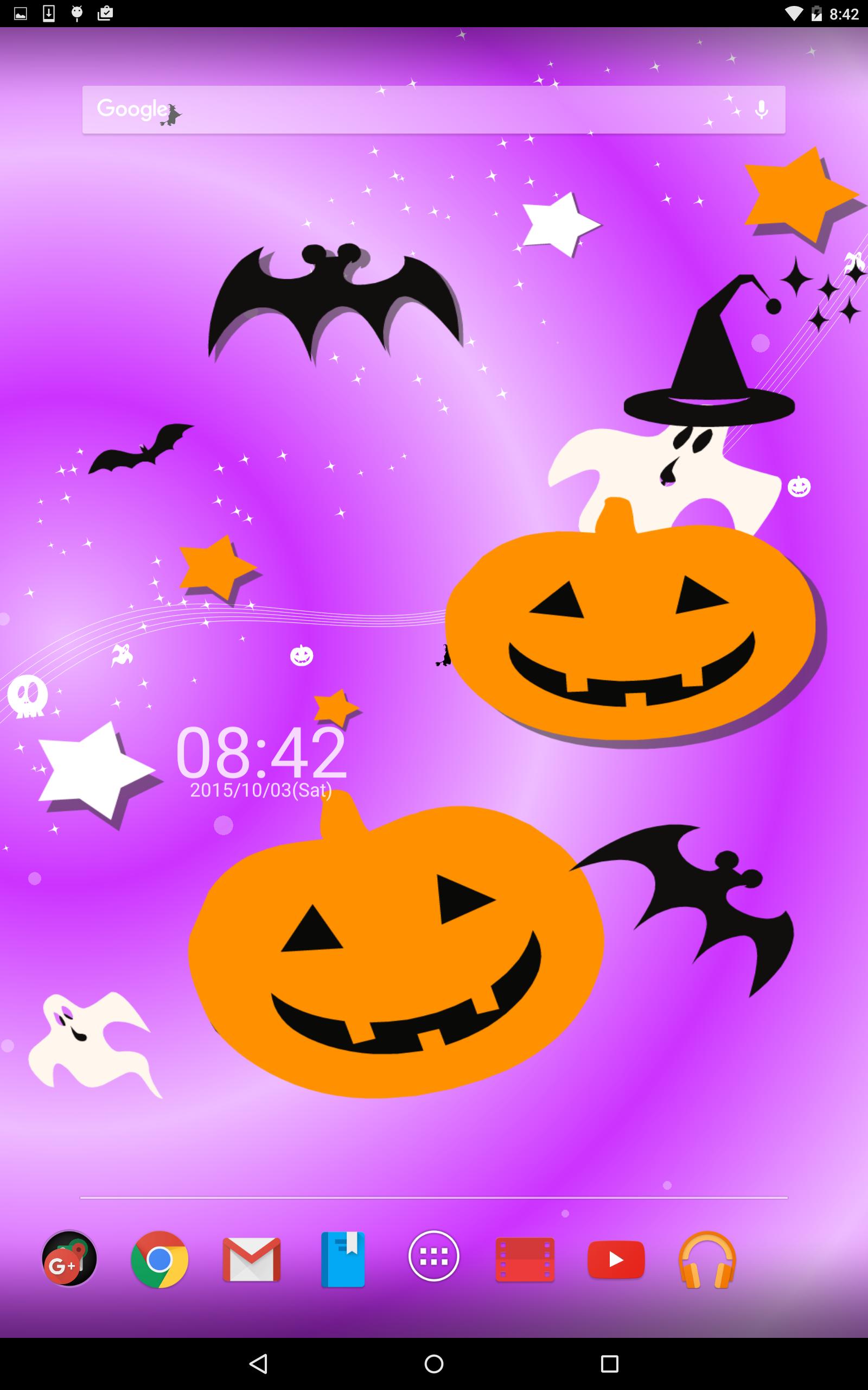 ハロウィン パンプキンと時計のライブ壁紙 For Android Apk Download