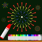Fireworks drawing biểu tượng