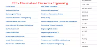EEE Engineering study Notes