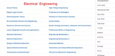 Electrical Engineering App