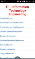 IT Engineering study Notes Cartaz