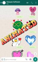 WAStickerApps Animated Stickers - Love ảnh chụp màn hình 3