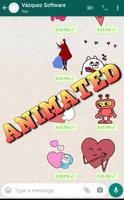 WAStickerApps Animated Stickers - Love ảnh chụp màn hình 1