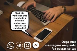 Mensagens em voz alta imagem de tela 1