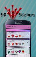 WASticker Love Stickers Affiche