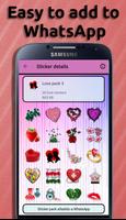 WASticker Love Stickers تصوير الشاشة 2