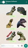 WASticker Dinosaurs اسکرین شاٹ 3