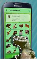 WASticker Dinosaurs poster