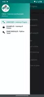 Python. Exercises and examples poster