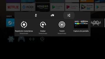 Menú Gamecast para Nvidia Shield Poster
