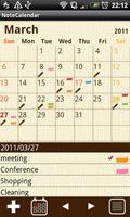 NoteCalendar Affiche