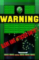 SpaceBrickBreak2　AlienAttack poster