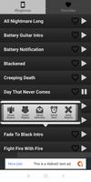 Metallica ringtone app Cartaz