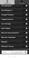 Metallica ringtone app اسکرین شاٹ 1