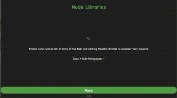 Node.js Libraries and Compiler 스크린샷 2