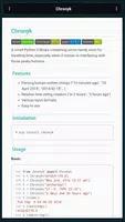 Python Libraries 스크린샷 6
